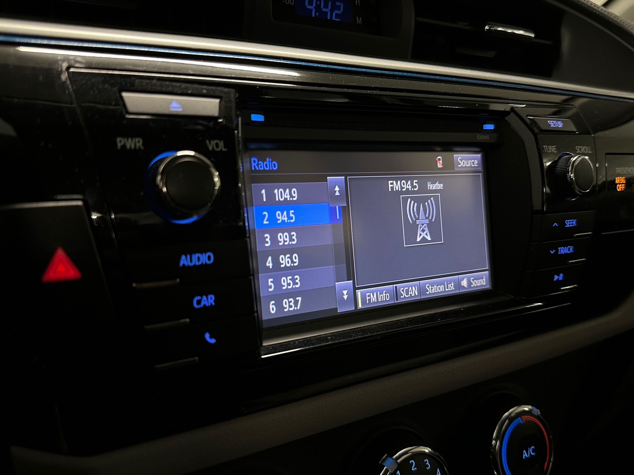 2015 Toyota Corolla in Vancouver, British Columbia