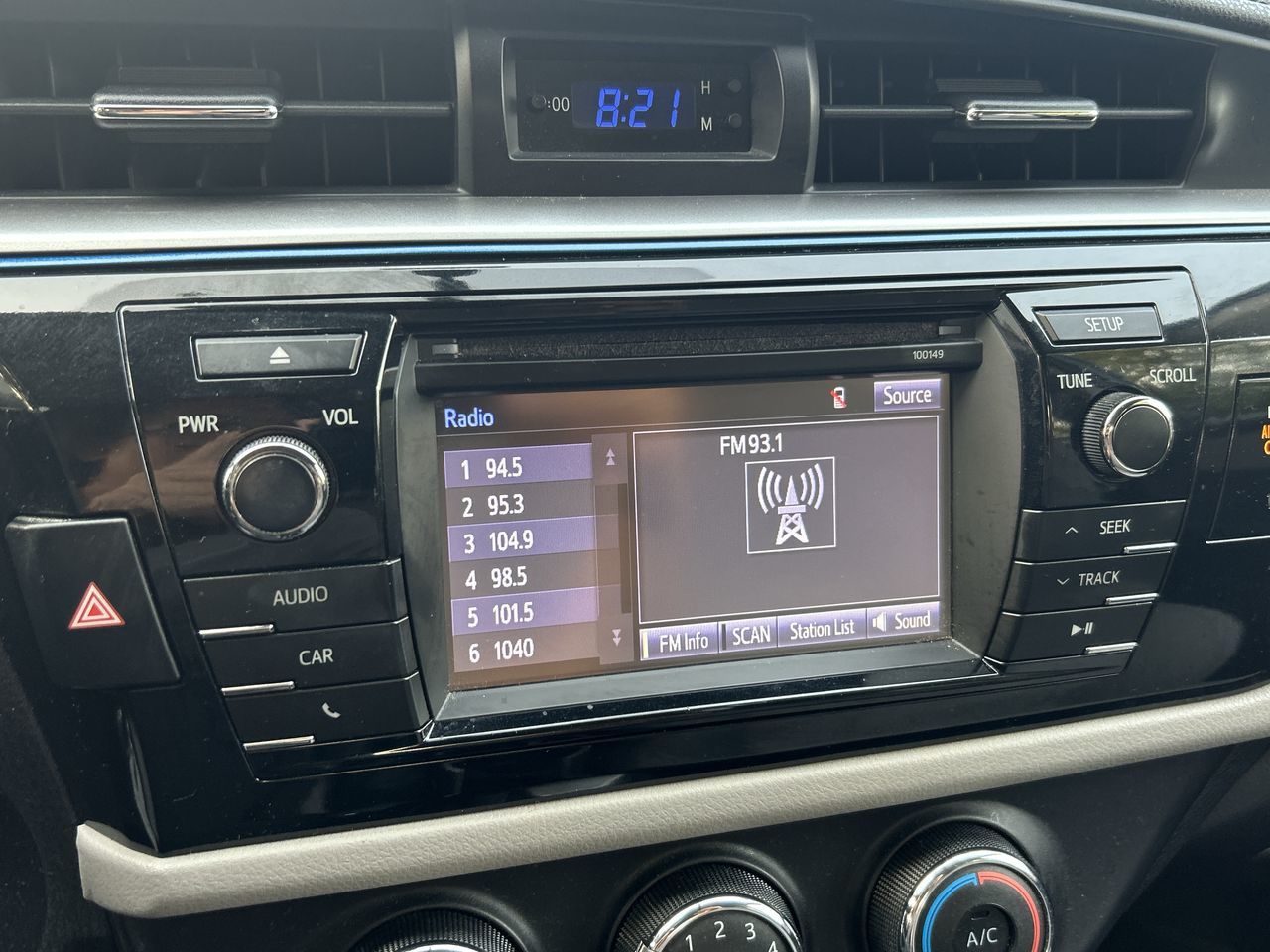 2014 Toyota Corolla in Vancouver, British Columbia