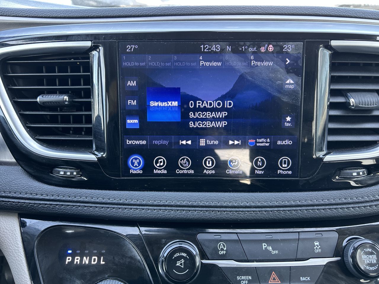 Chrysler Pacifica  2017 à Mississauga, Ontario