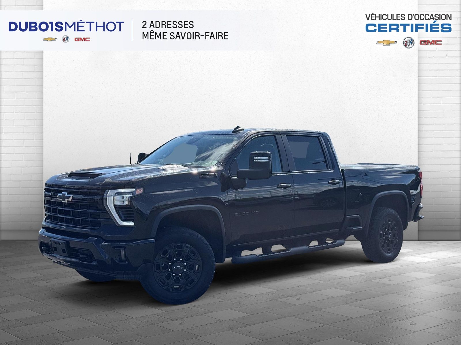 2024 Chevrolet Silverado 2500HD LT, MIDNIGHT, CREW, V8 6.6L, ESSENCE, GAS CUIR 4X4