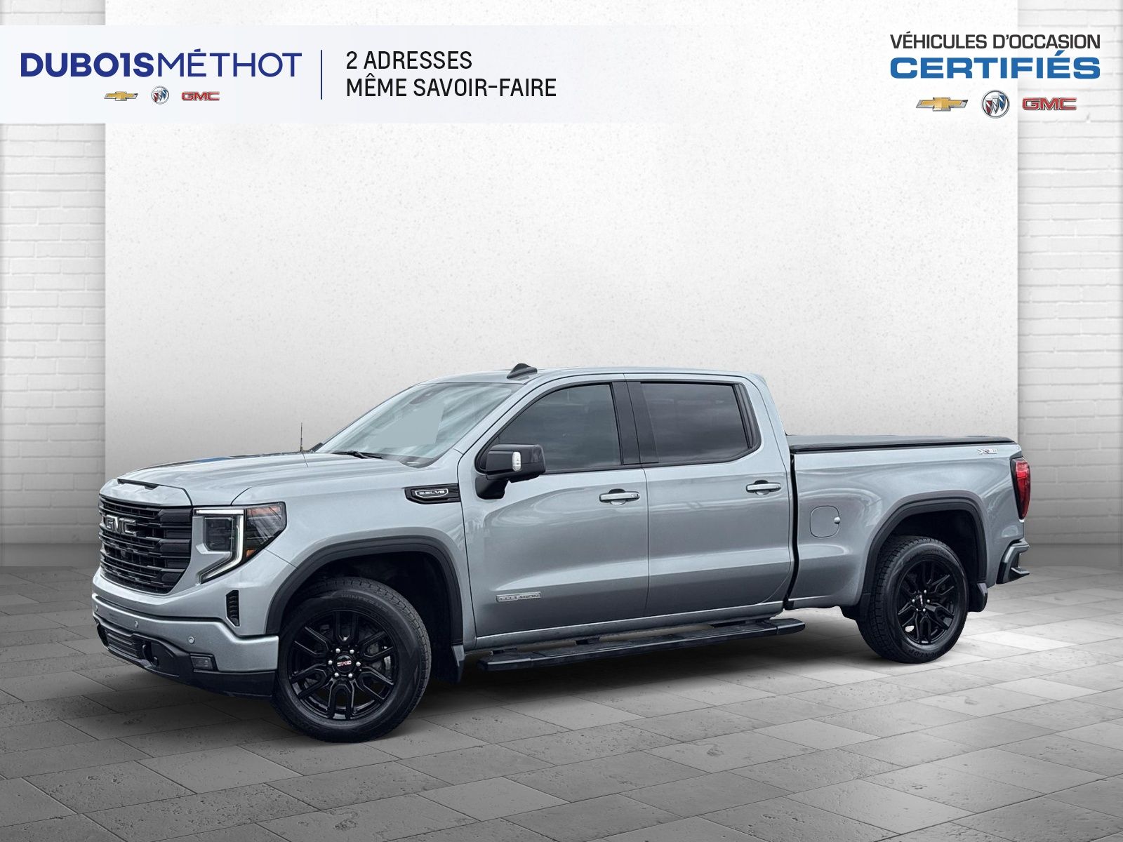 2024 GMC Sierra 1500 ELEVATION, CREW, V8 5.3L, CUIR, TOIT, 4X4 !!!