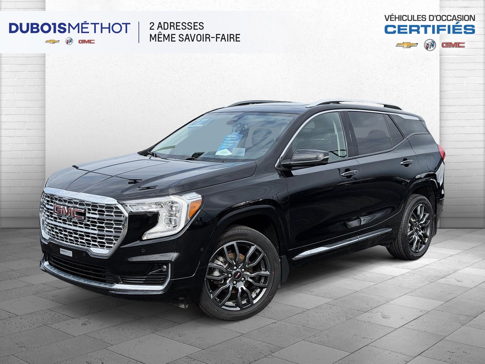 2024 GMC Terrain DENALI BLACK DIAMOND CUIR AWD, GPS, BOSE, TOIT !