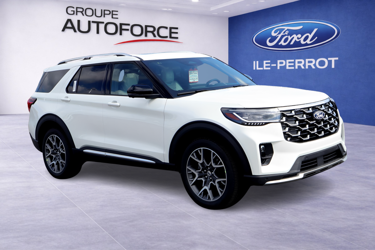 Photo Ford Explorer Platinum 2027 #4