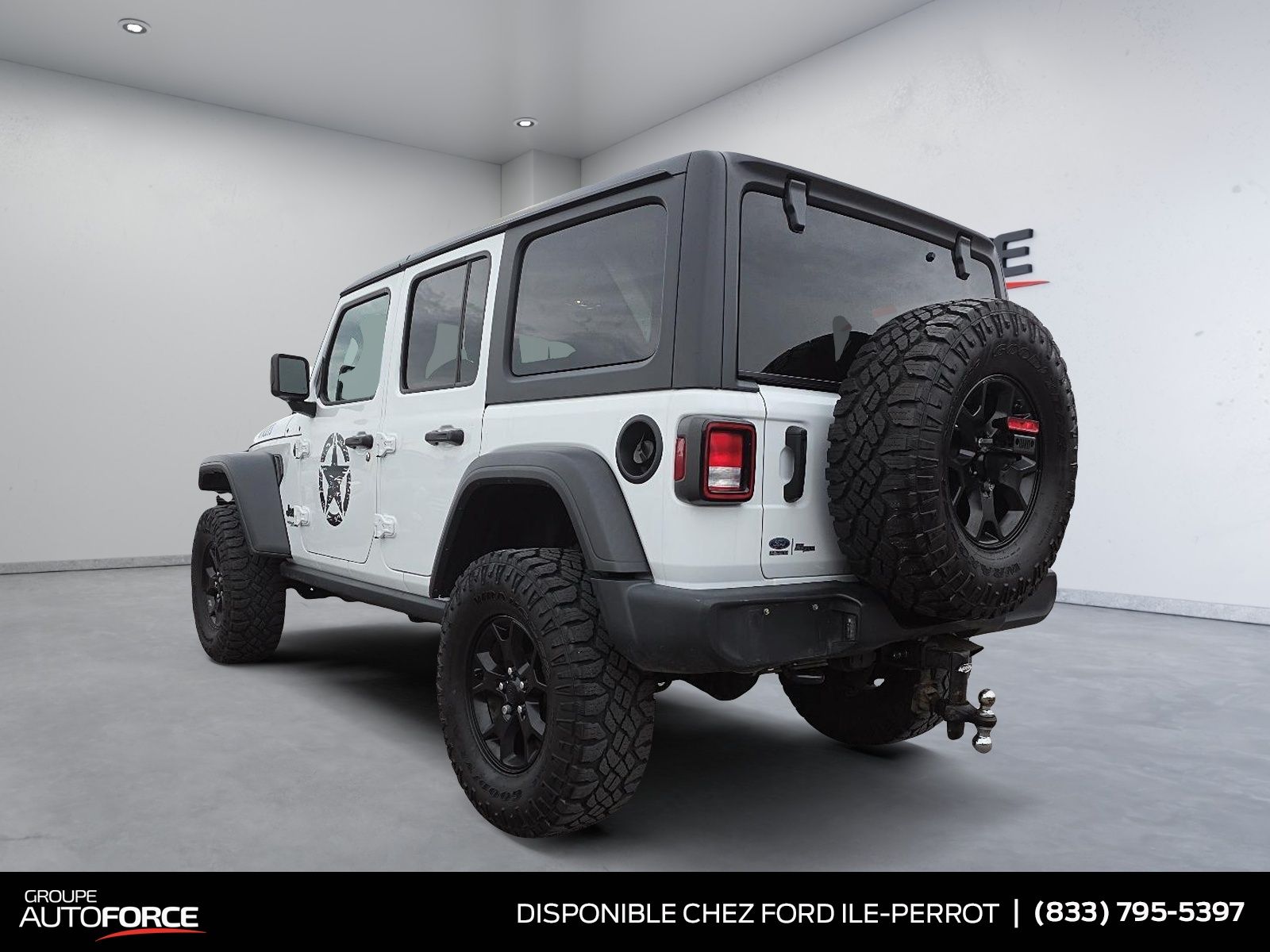 Photo Jeep Wrangler Unlimited Willys 2021 #4