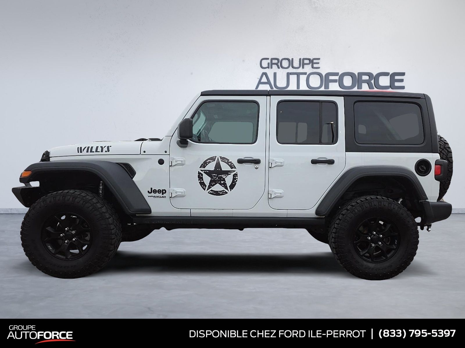 Photo Jeep Wrangler Unlimited Willys 2021 #5