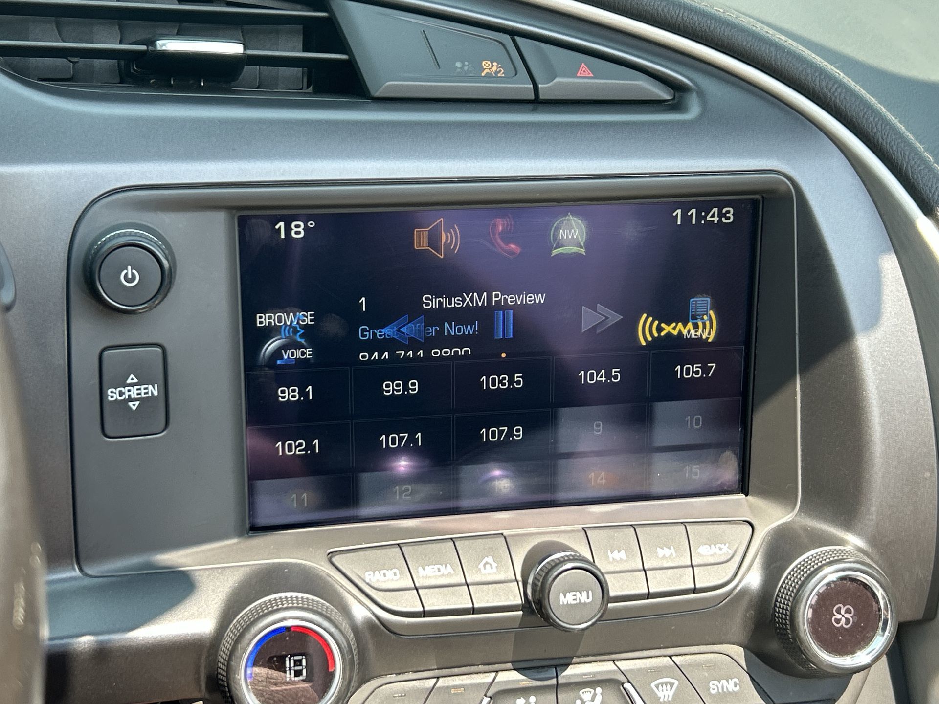 2015 Chevrolet Corvette in Brampton, Ontario