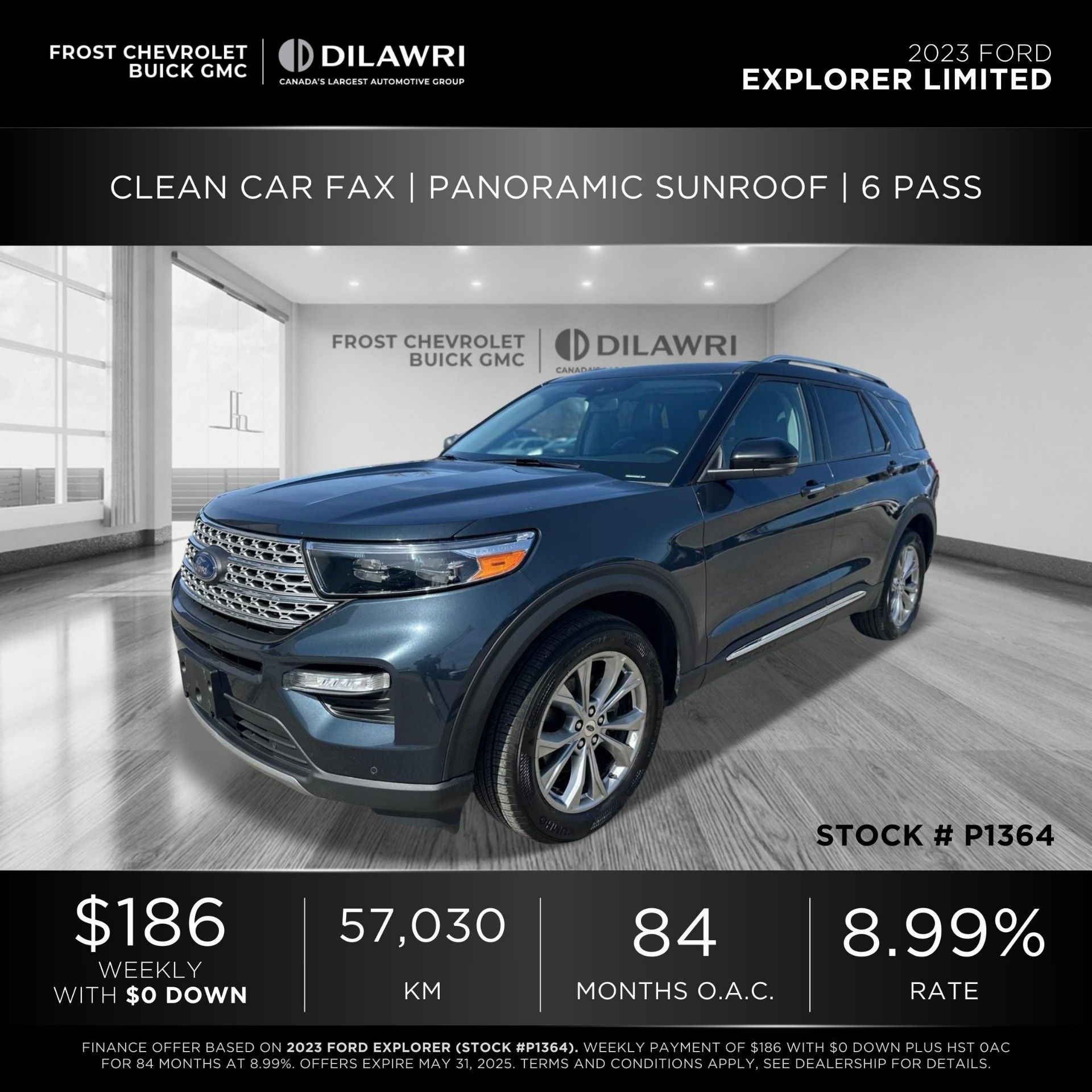 2023 Ford Explorer in Brampton, Ontario