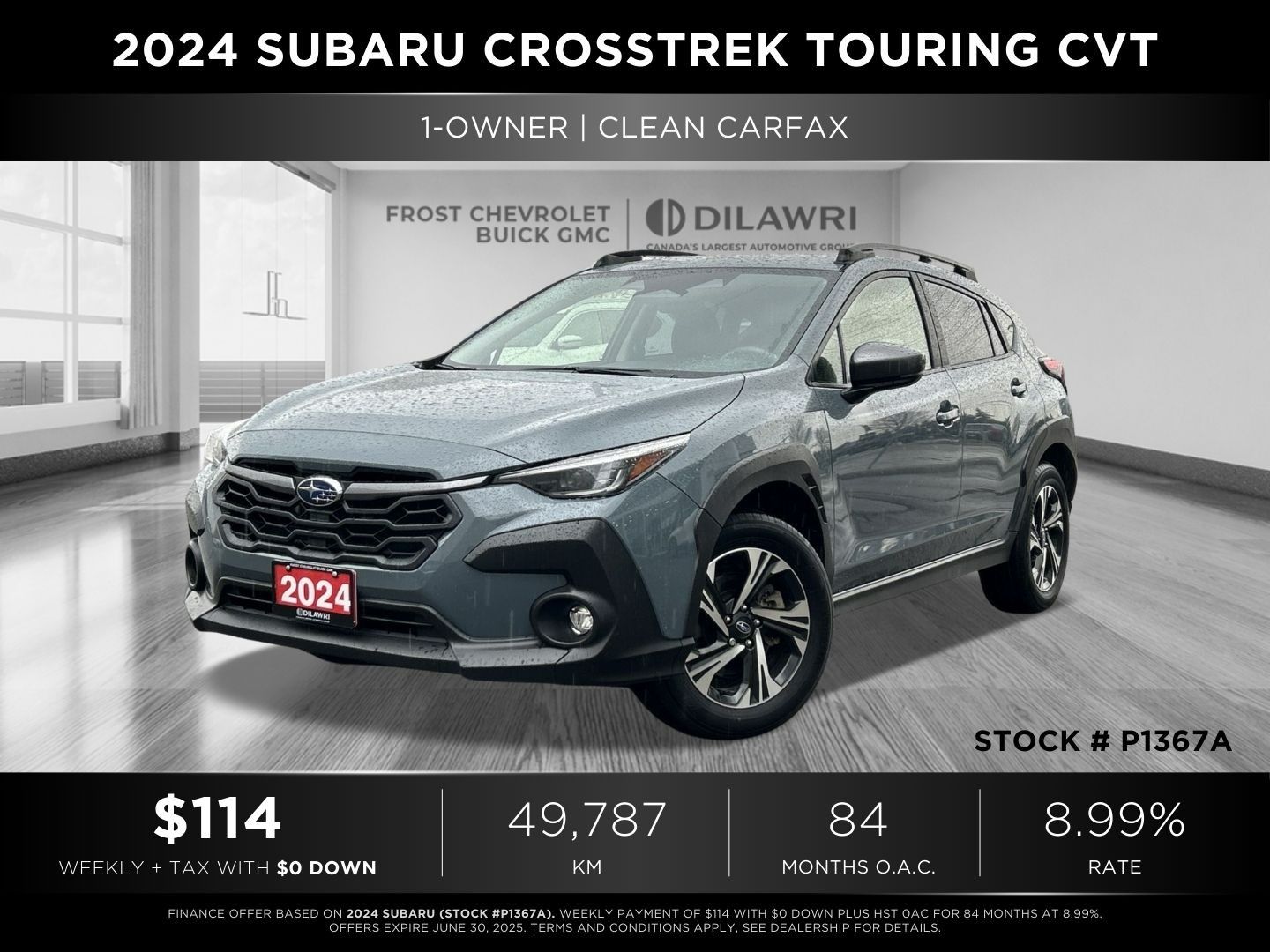 2024 Subaru Crosstrek in Brampton, Ontario