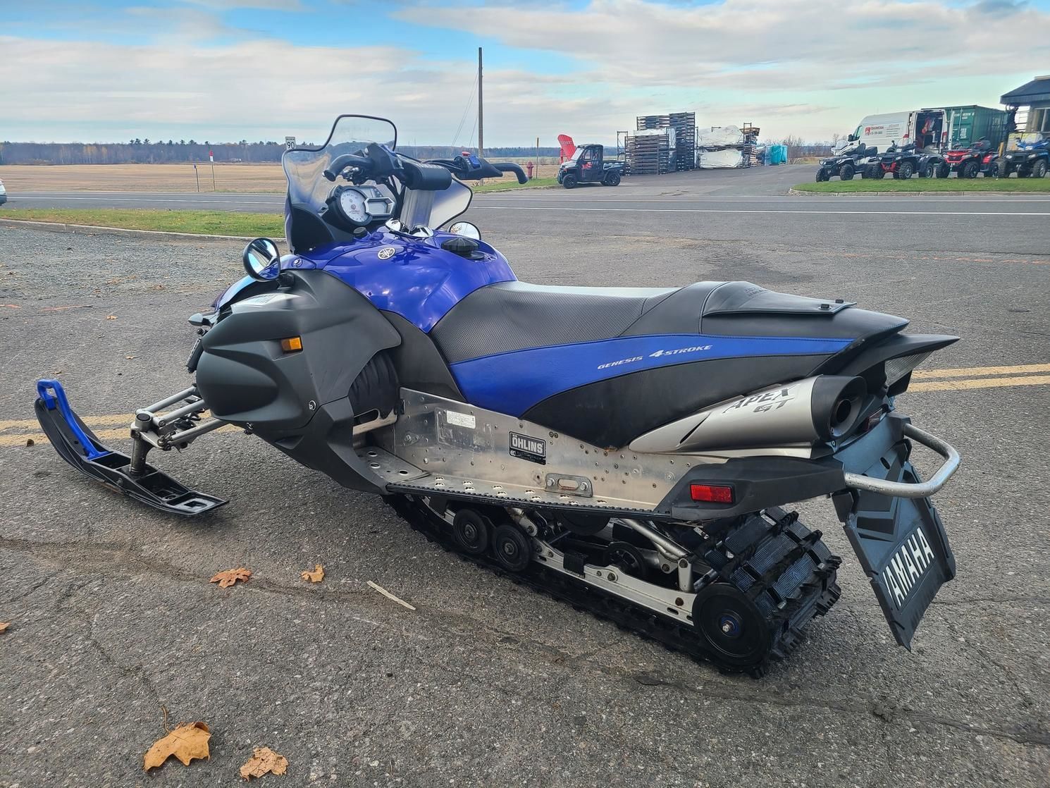 2008 Yamaha Apex LTX GT 121