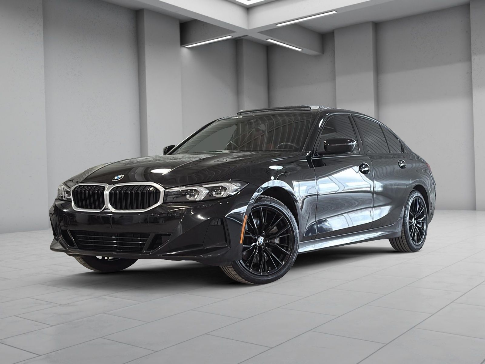 2023 BMW 3 Series 330i xDrive Toit Cam Cuir Rouge Gps Apple Carplay