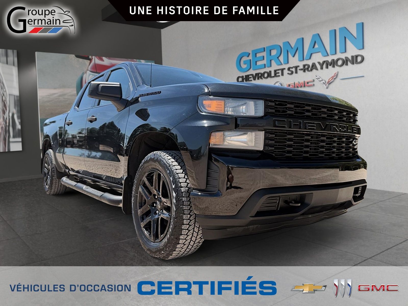 2022 Chevrolet Silverado 1500 CREW CAB CUSTOM | 2.7L EDITION RALLYE | BTE DE 6.5