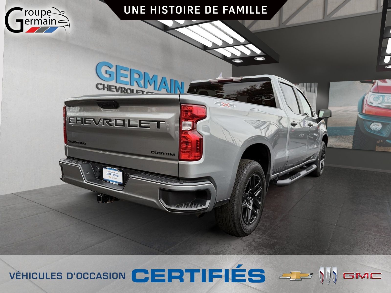 Photo 2023 Chevrolet Silverado 1500 CREW CAB CUSTOM | 2.7L | BOITE DE 6.5 | DÉMARREUR #3