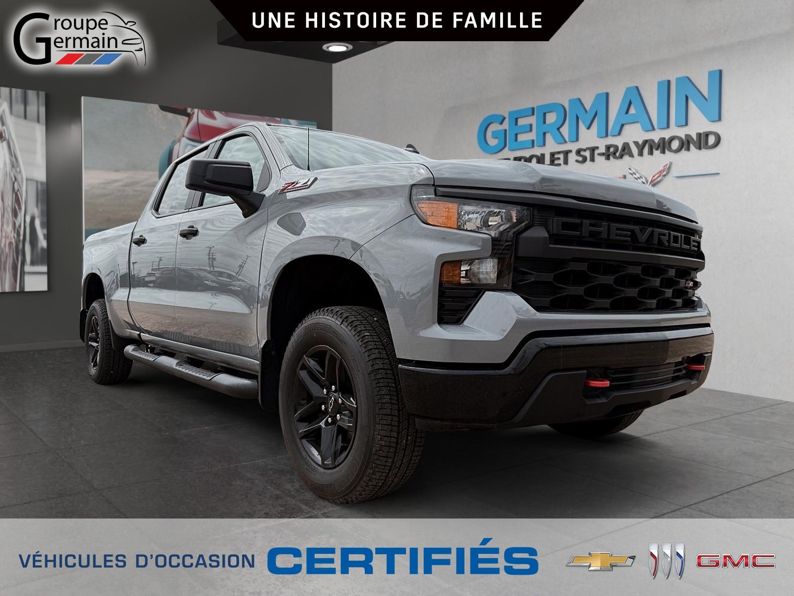 2024 Chevrolet Silverado 1500 CREW CAB CUSTOM TRAILBOSS | 2.7L | BOITE DE 6.5 |
