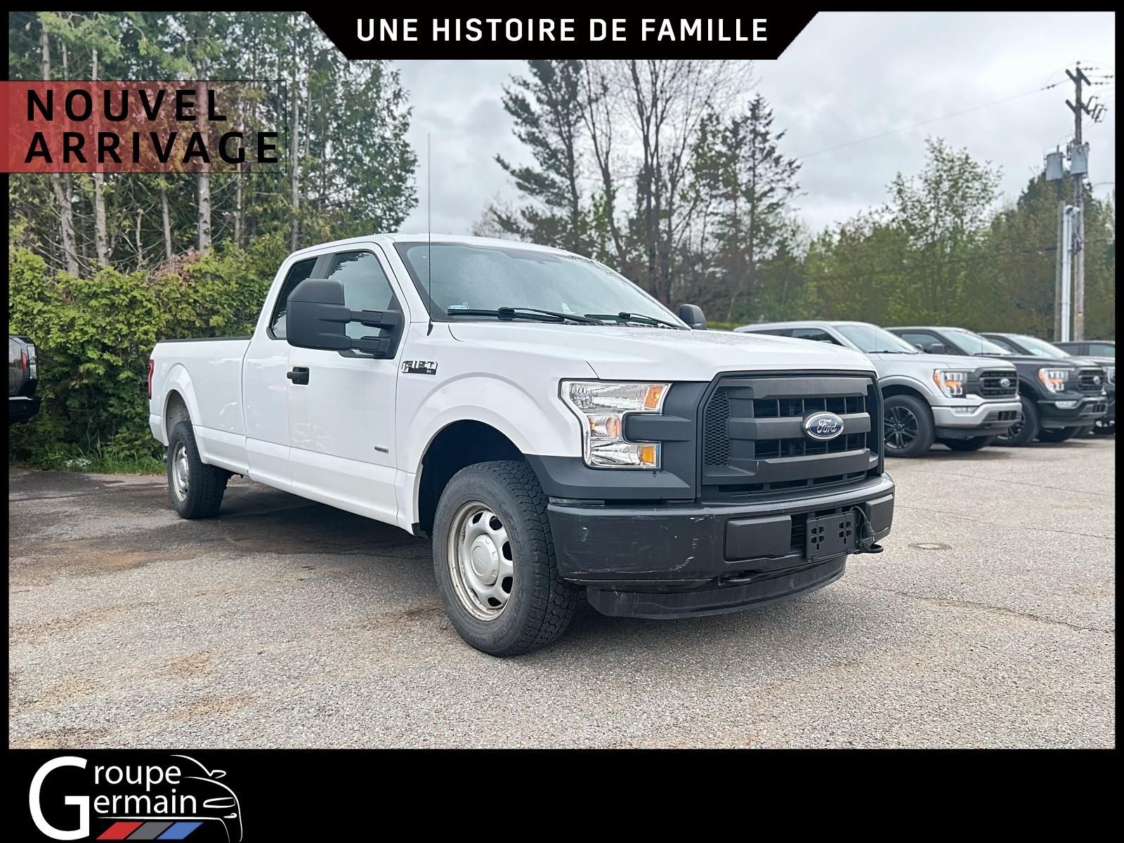 2016 Ford F-150 CABINE SUPER 4RM 163 PO XL | BOITE DE 8 PIED |