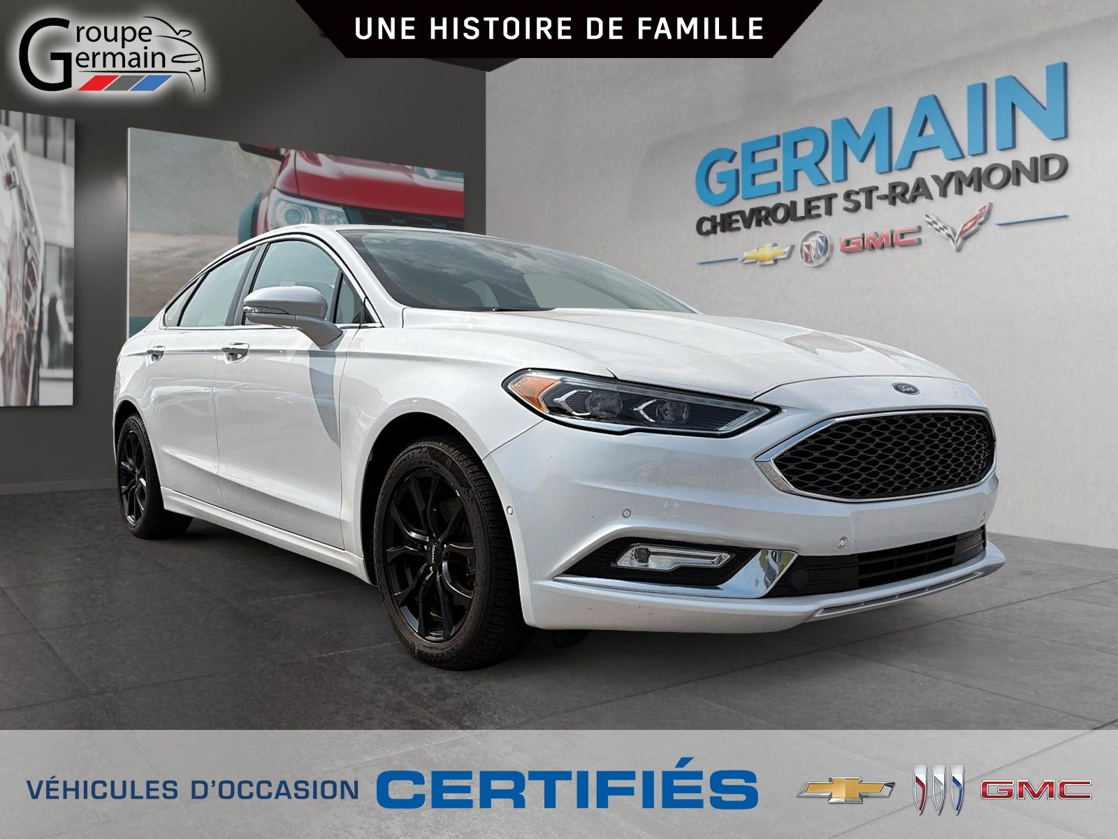 2017 Ford Fusion PLATINUM AWD | SIÈGES/VOLANT CHAUFFANTS |