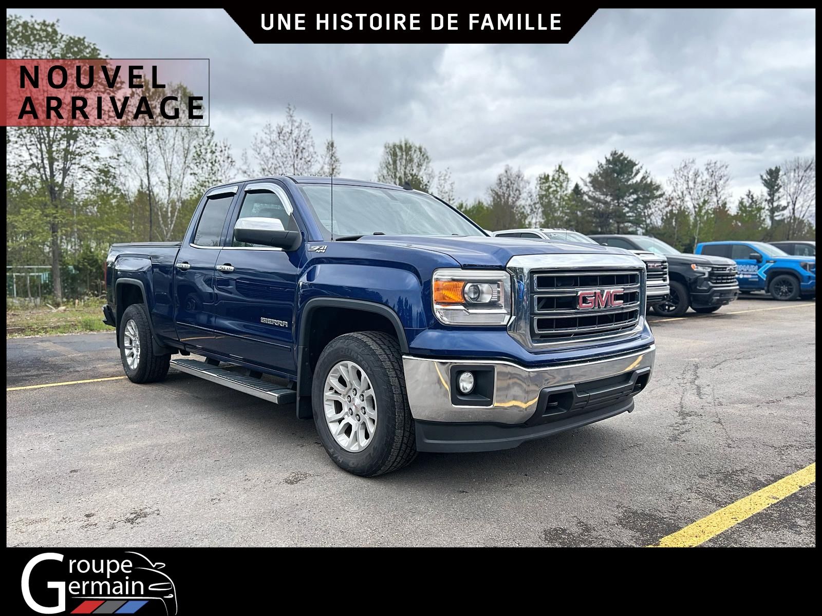 2014 GMC Sierra 1500 4WD Double Cab SLE Z71 | 5.3L | BOITE DE 6 1/2 |