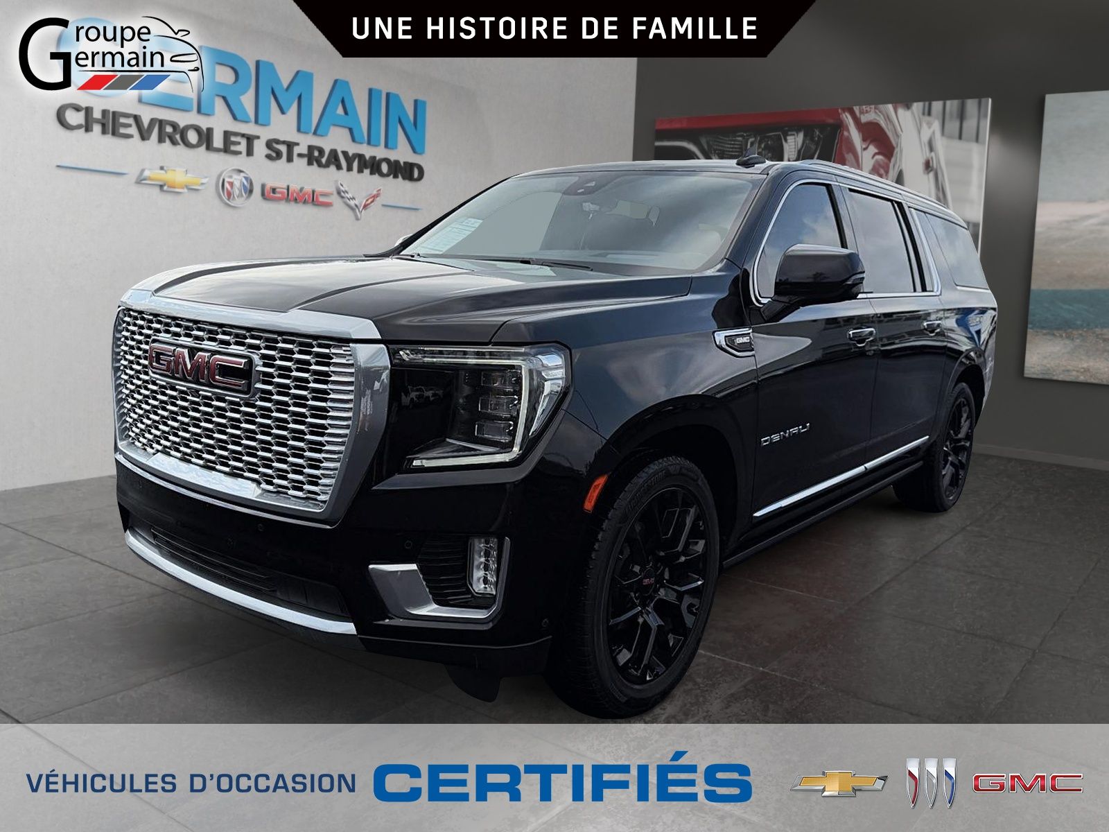 Photo GMC Yukon XL 4WD DENALI | TOIT PANORAMIQUE | SIÈGES VENTILÉS 2023 #8