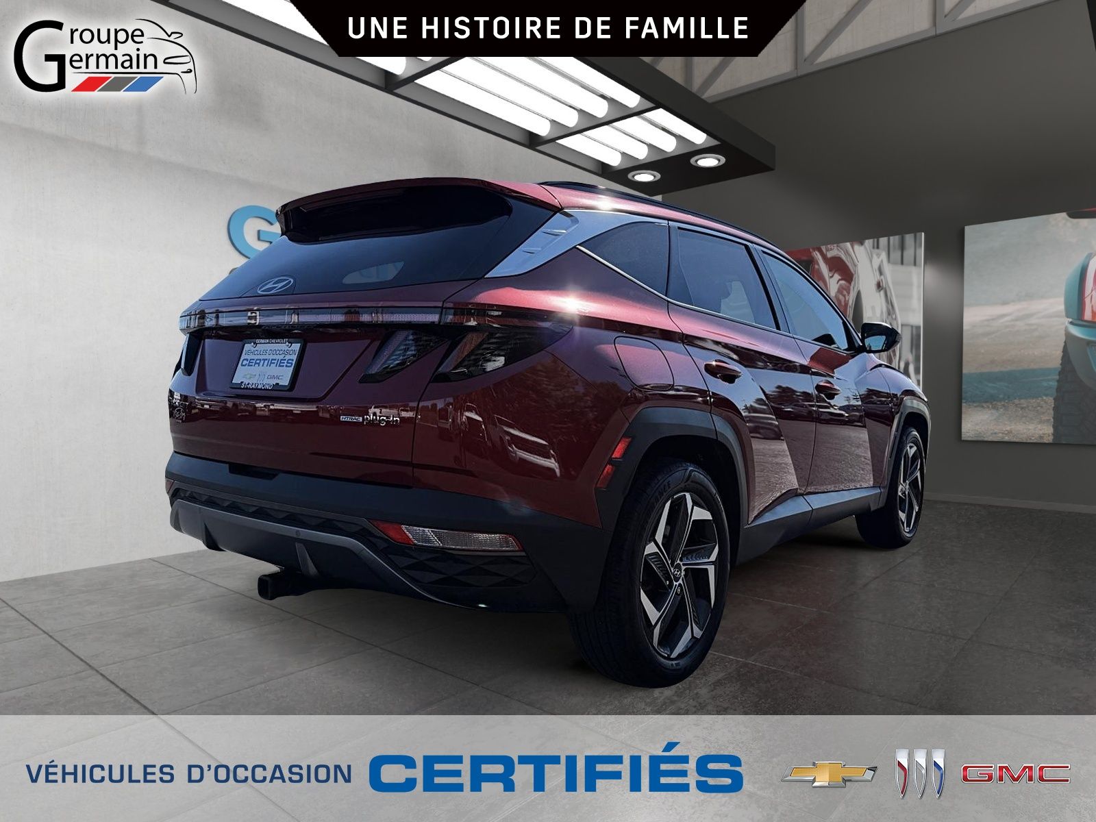 Photo 2023 Hyundai TUCSON PLUG-IN HYBRID AWD LUXURY | VOLANT CHAUFFANT #3