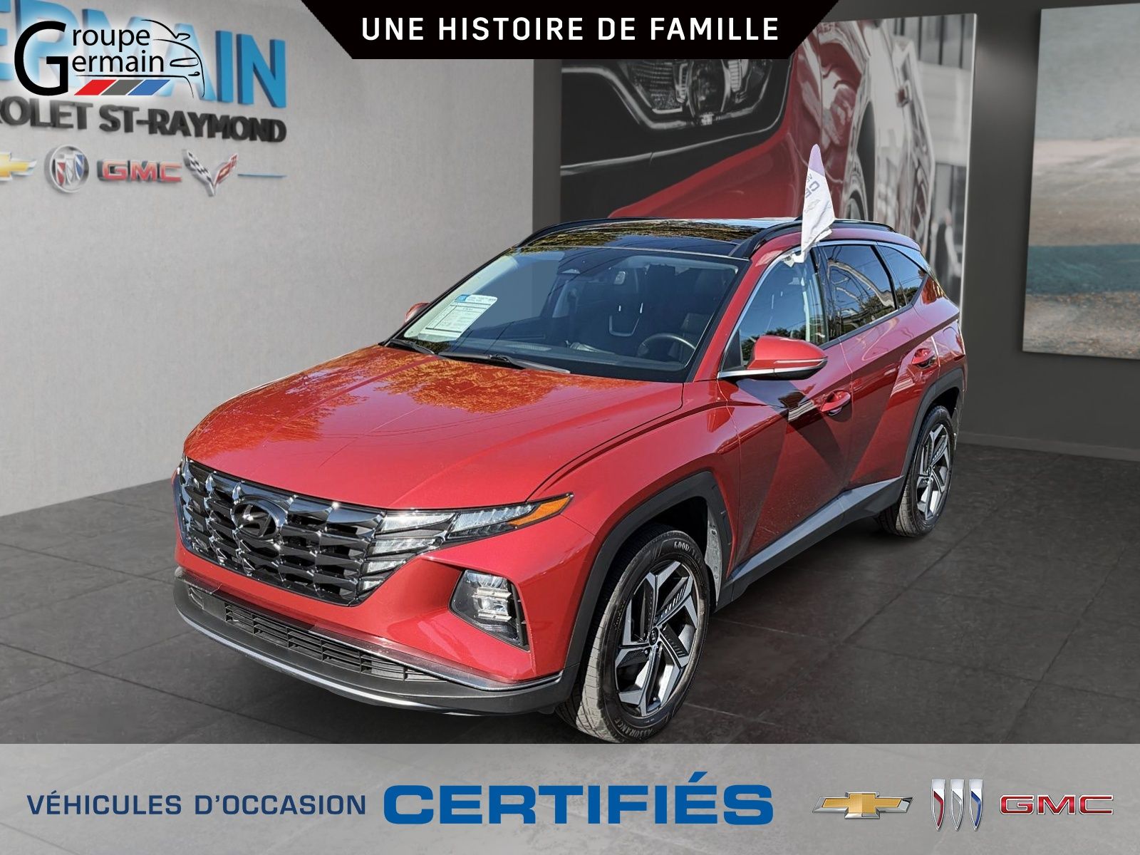 Photo 2023 Hyundai TUCSON PLUG-IN HYBRID AWD LUXURY | VOLANT CHAUFFANT #8
