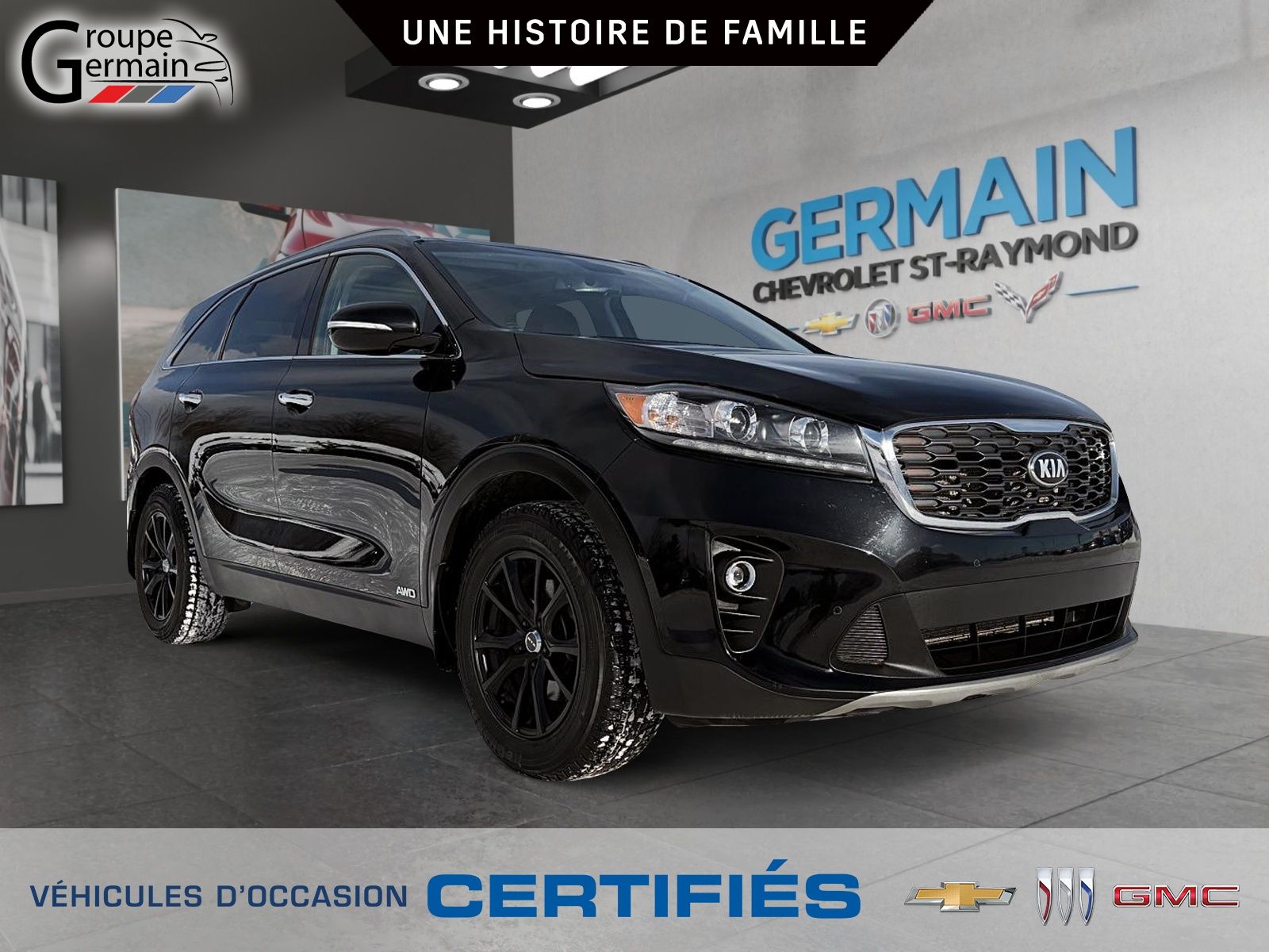 2019 Kia SORENTO EX AWD | V6 3.3L | 7 PASSAGERS | 8 PNEUS & 8 MAG |