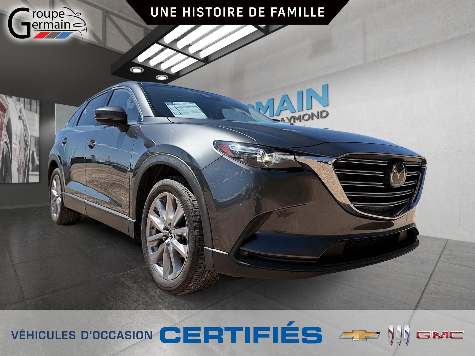2023 Mazda CX-9 AWD GS-L | CUIR | TOIT OUVRANT | 8 PNEUS | 8 ROUES