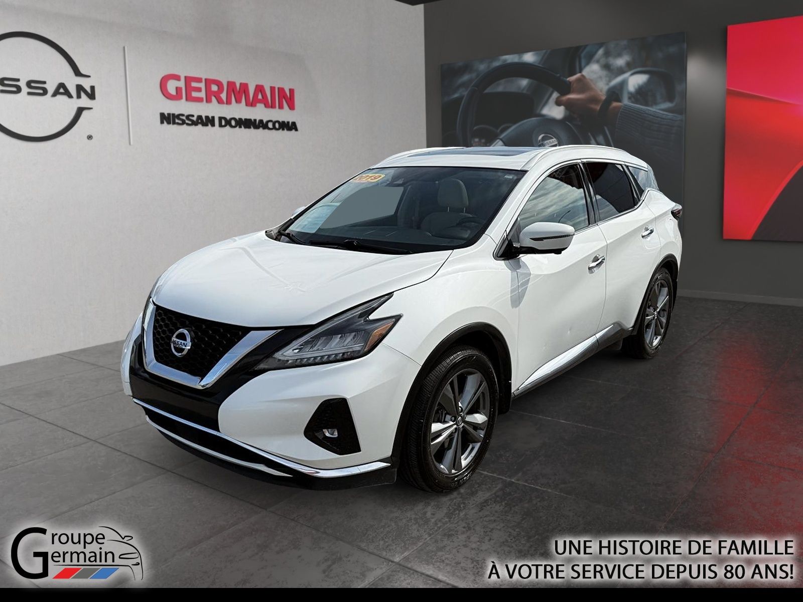 2019 Nissan Murano AWD Platinum | CUIR | SIÈGES VENTILLÉS | GPS |