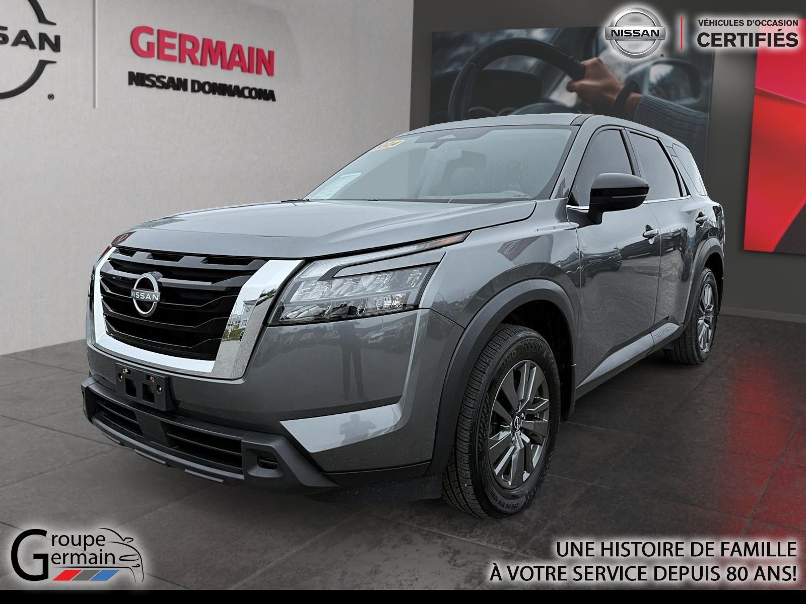 2024 Nissan PATHFINDER S | 8 PASSAGERS | CAMÉRA DE RECUL |