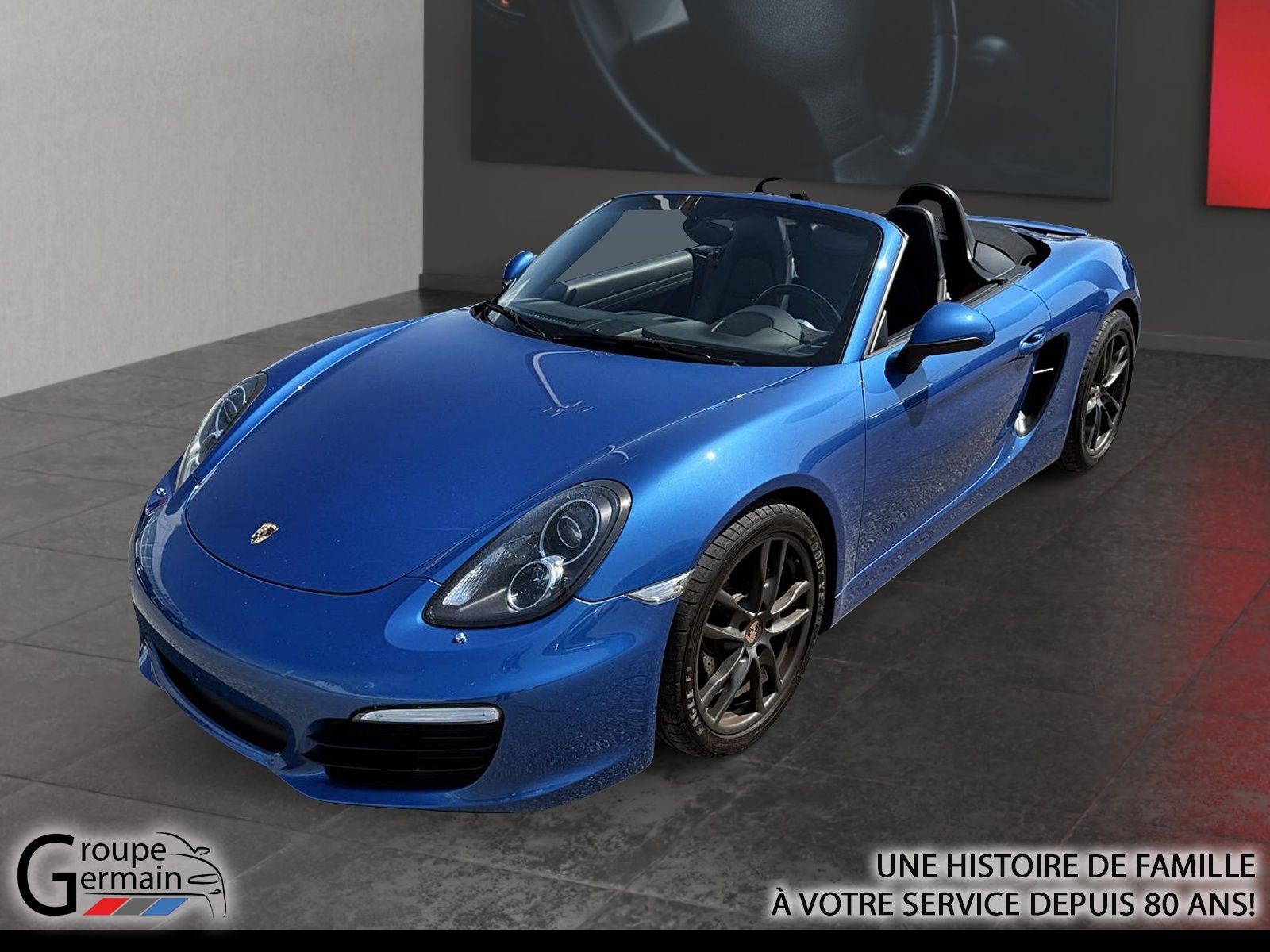 2014 Porsche BOXSTER ROADSTER 2 PORTES | CONVERTIBLE | MANUEL |