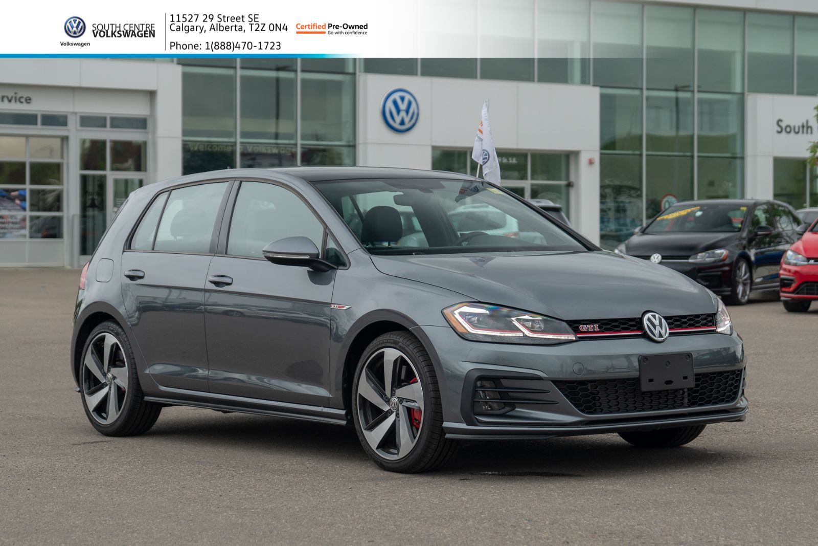 Used 2019 Volkswagen Golf GTI 5-Dr 2.0T Autobahn 7sp DSG at w/Tip for
