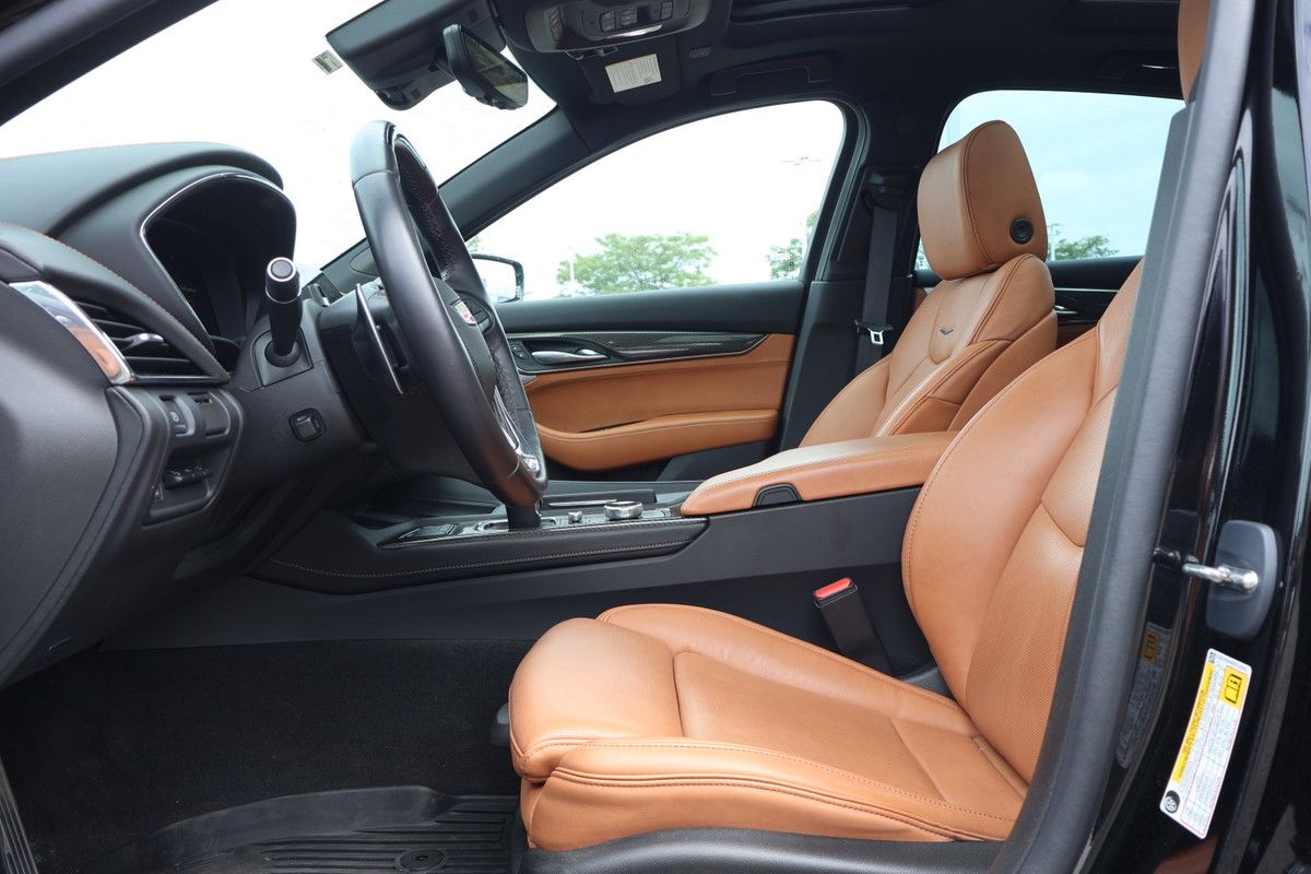 Photo 2024 Cadillac CT5-V AWD BROWN LEATHER #7
