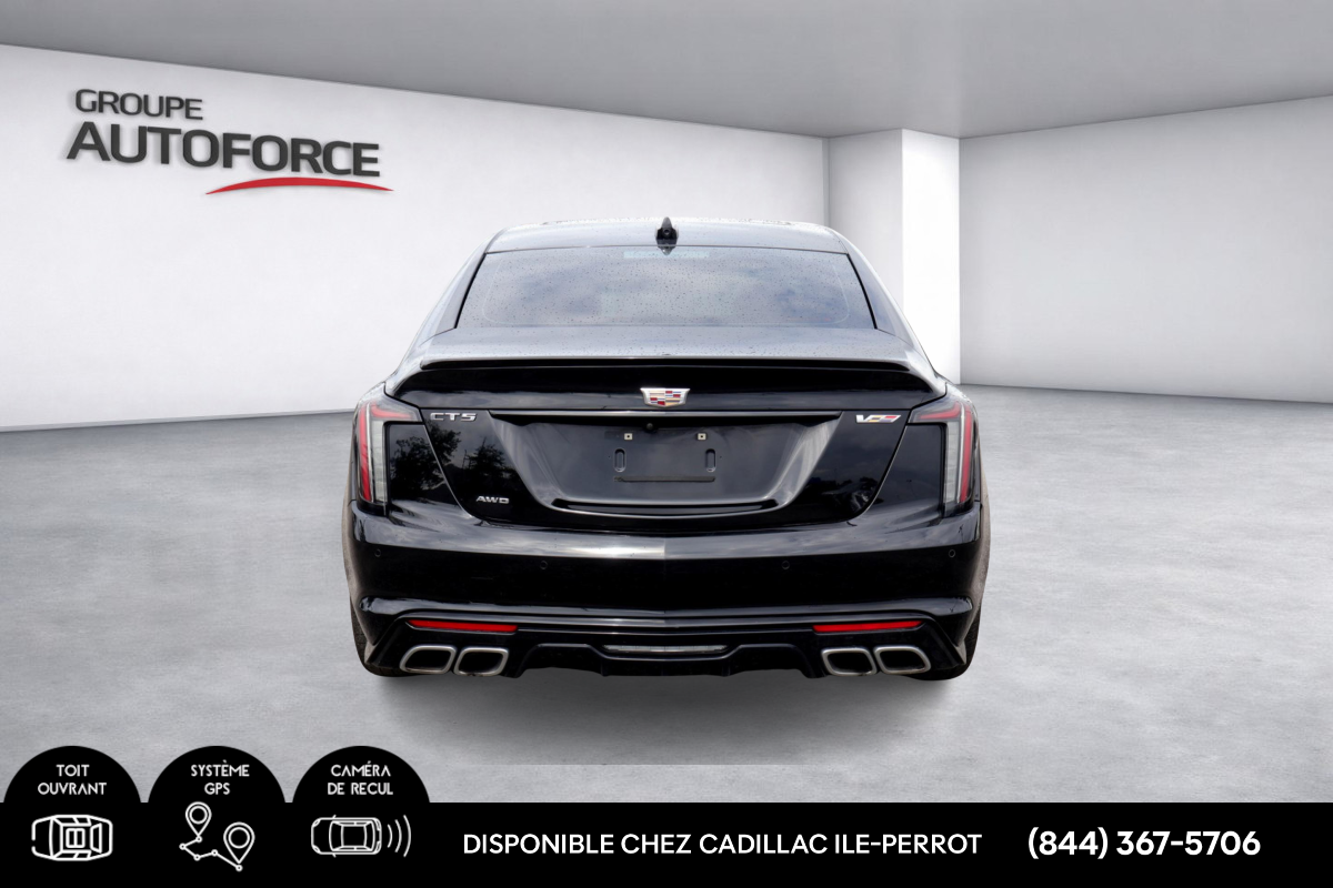 Photo 2024 Cadillac CT5-V AWD BROWN LEATHER #5