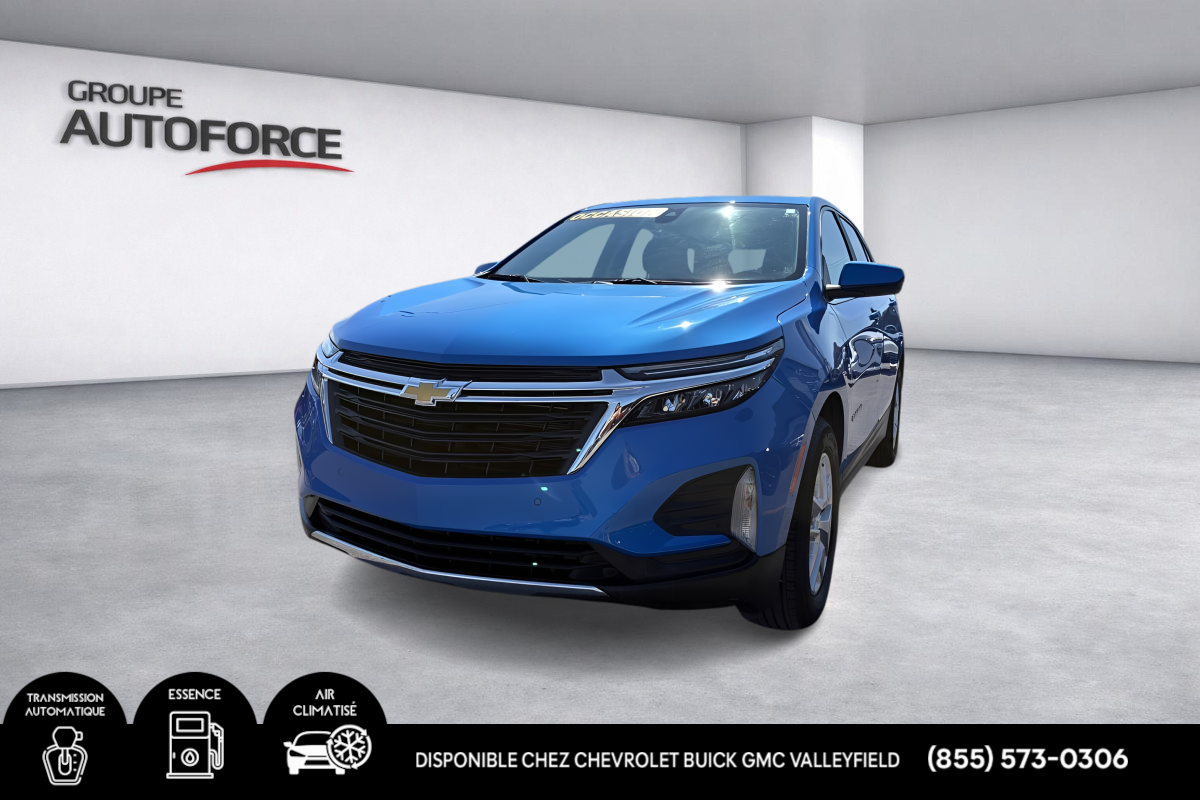 Photo 2024 Chevrolet EQUINOX AWD LT BLEU #5