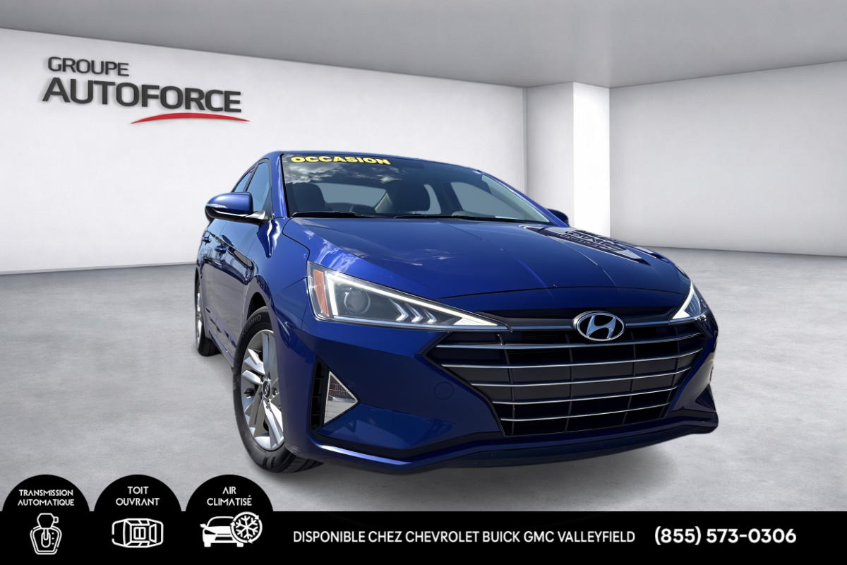Photo 2019 Hyundai ELANTRA BLEU #1