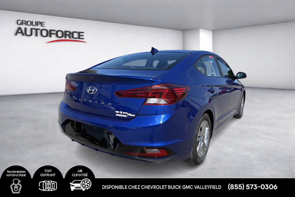 Photo 2019 Hyundai ELANTRA BLEU #3