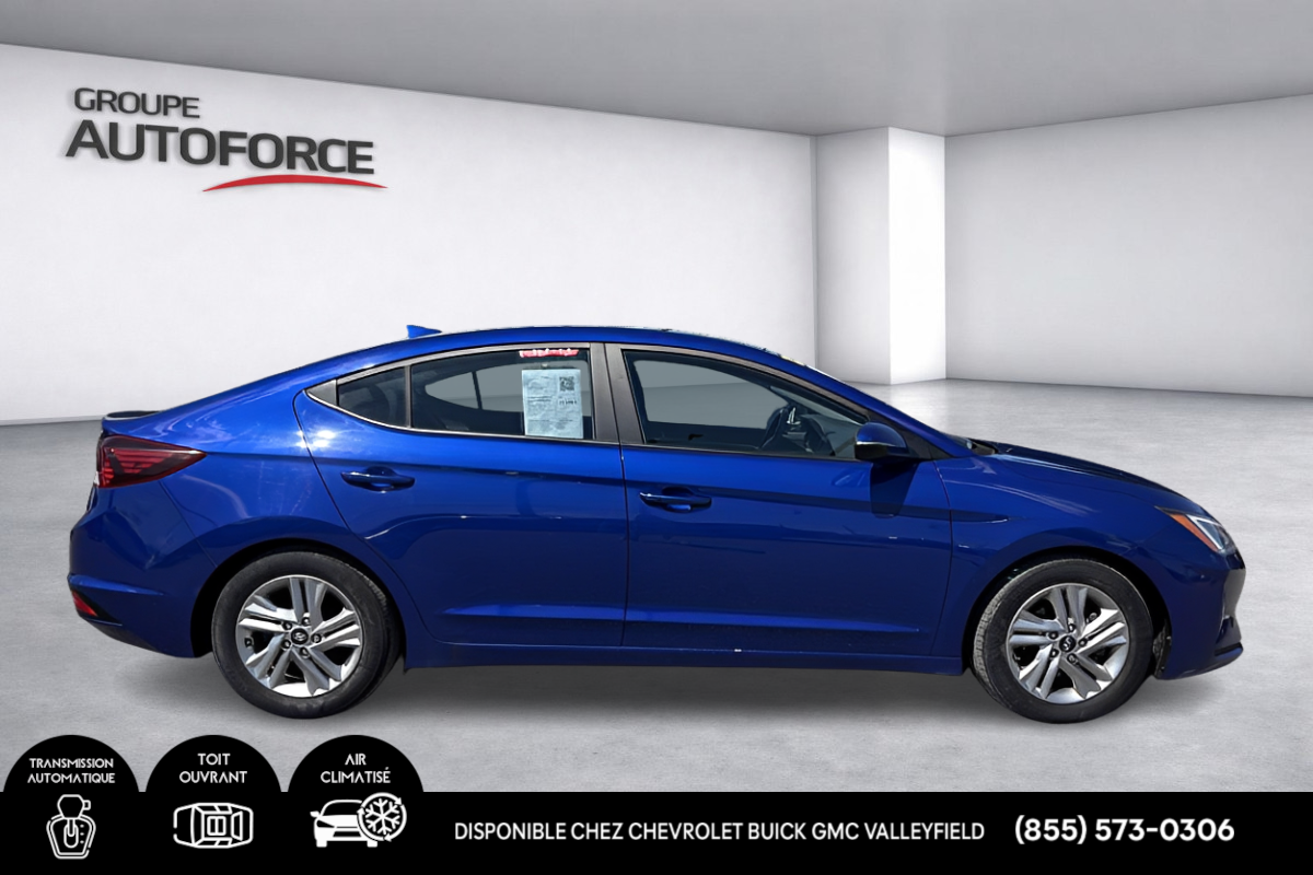 Photo 2019 Hyundai ELANTRA BLEU #2