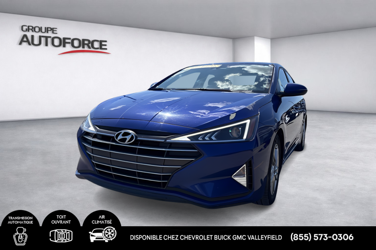 Photo 2019 Hyundai ELANTRA BLEU #6