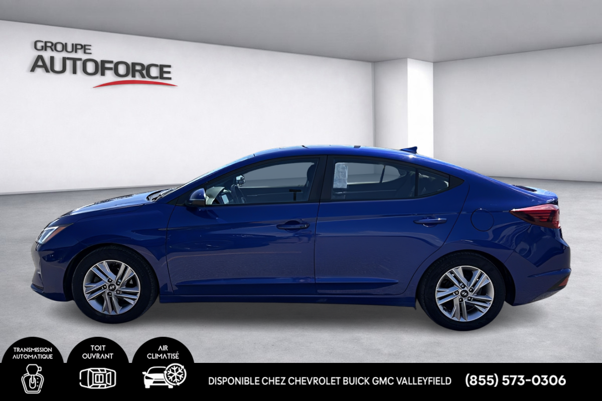 Photo 2019 Hyundai ELANTRA BLEU #5