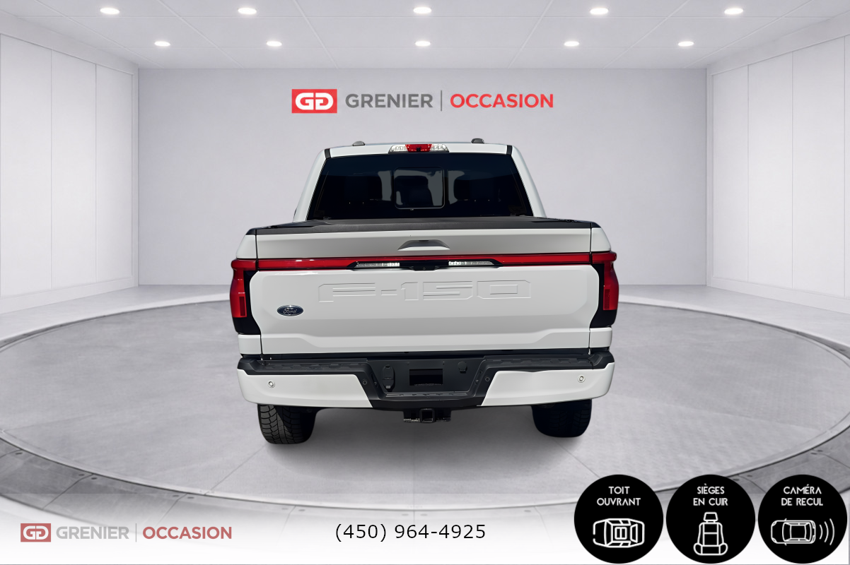 Photo Ford F-150 Lightning 511a Cuir Toit Panoramique 2023 #3