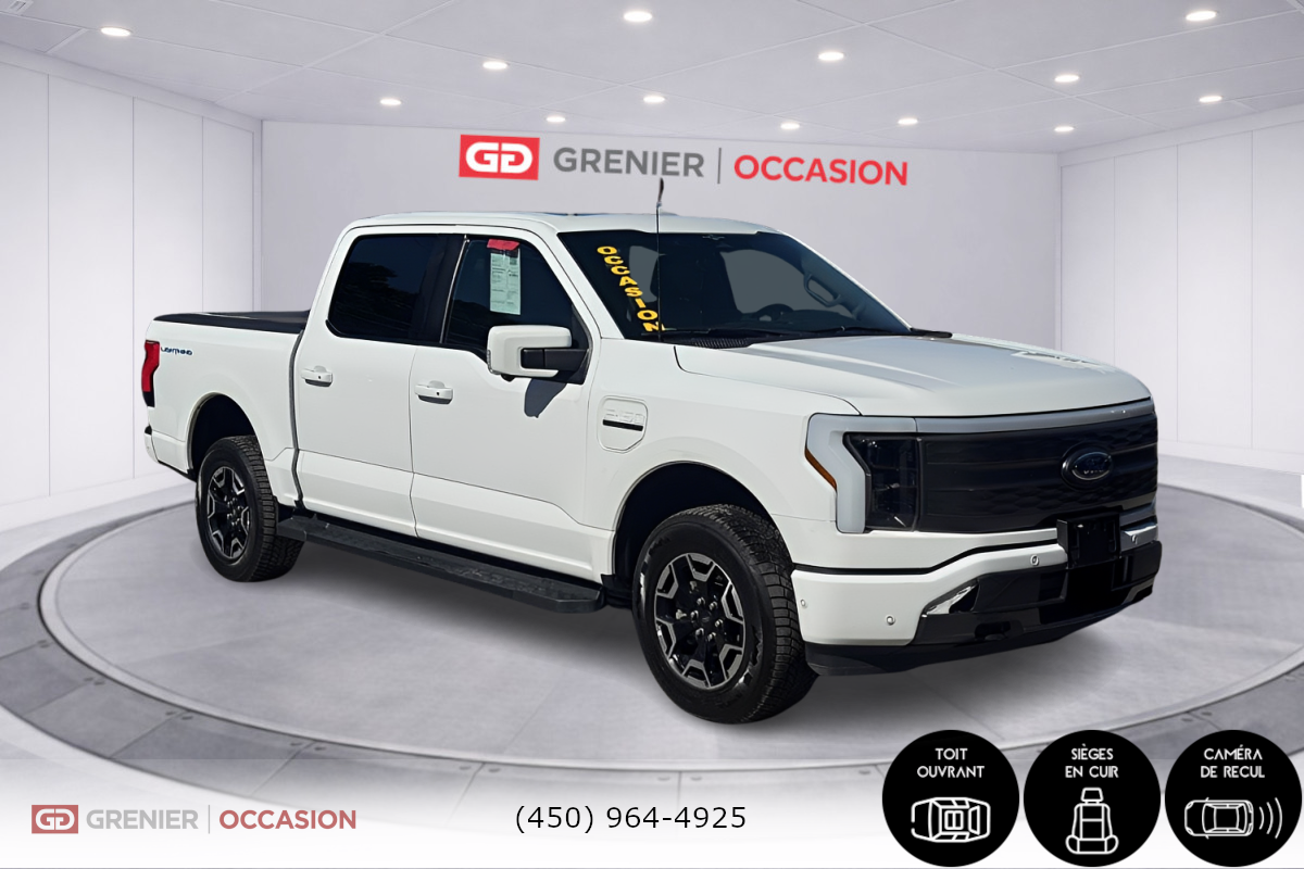 Photo Ford F-150 Lightning 511a Cuir Toit Panoramique 2023 #1
