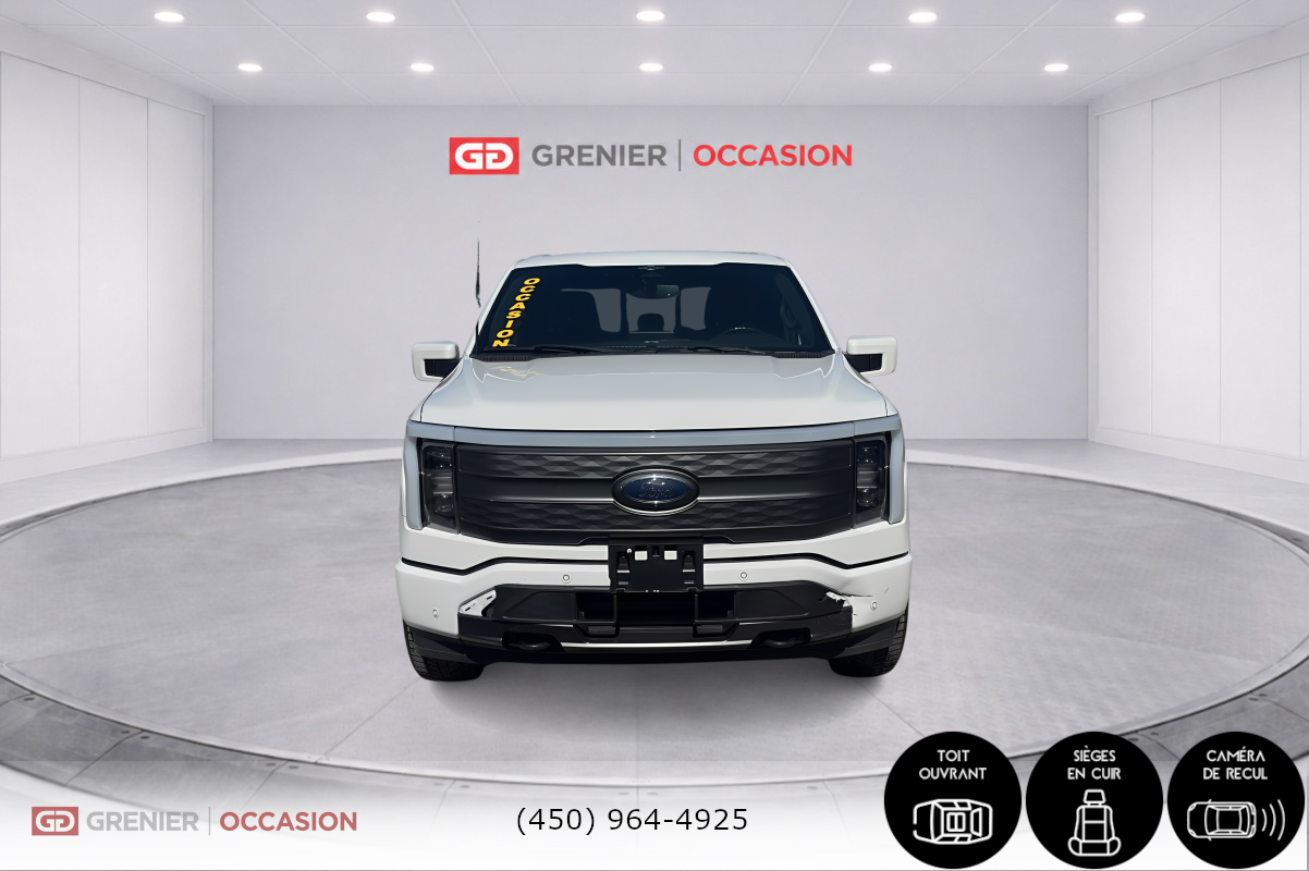 Photo Ford F-150 Lightning 511a Cuir Toit Panoramique 2023 #6