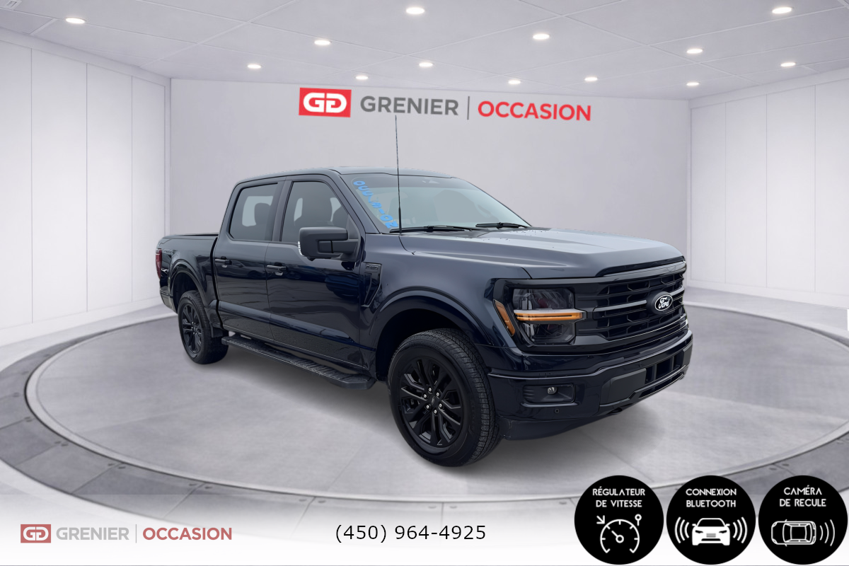 2024 Ford F-150 XLT Crew Sport 302a 20'' Apparence Noir