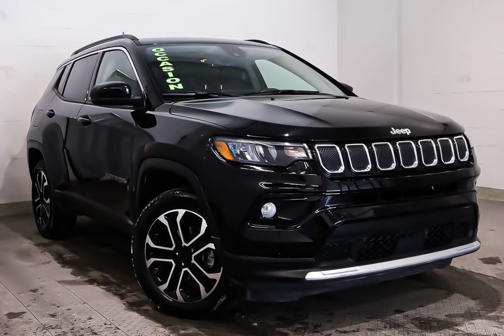 2022 Jeep Compass LIMITED + 4X4 + TOIT OUVRANT PANO