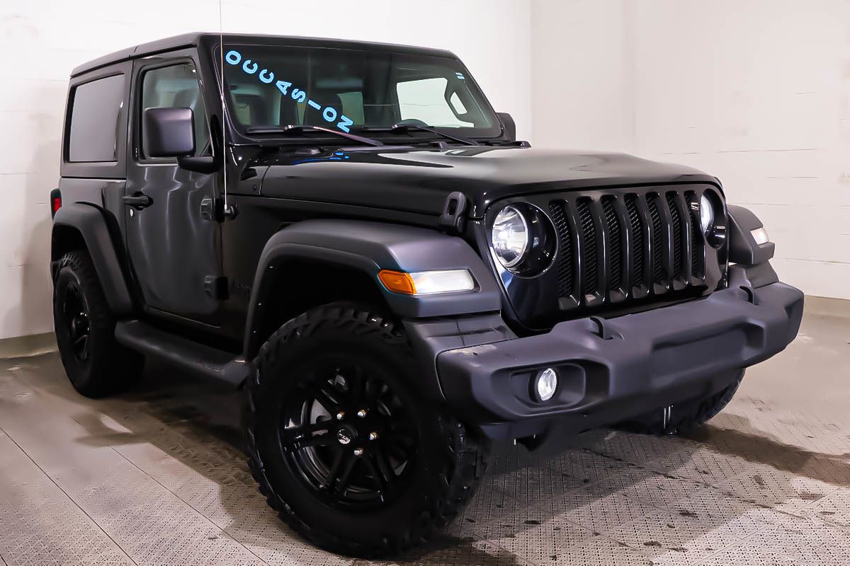 2022 Jeep Wrangler SPORT + 4X4 + TOIT RIGIDE