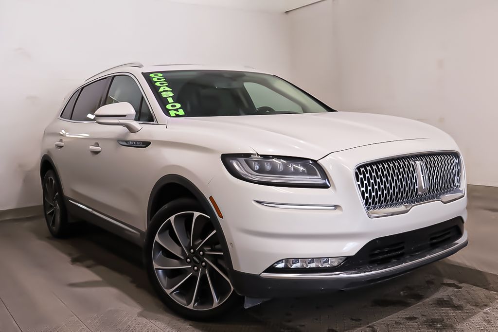 2023 Lincoln Nautilus RESERVE + AWD + CUIR + TOIT OUVRANT PANO