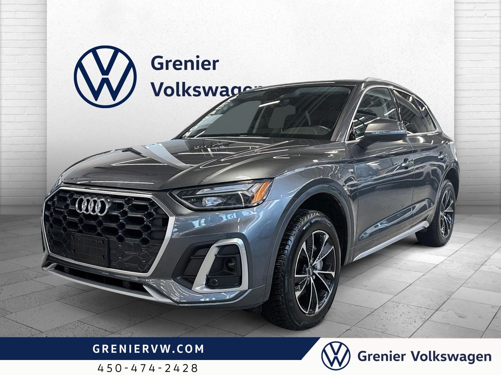 2021 Audi Q5 Progressiv, S-Line, Cuir, Toit, Quattro