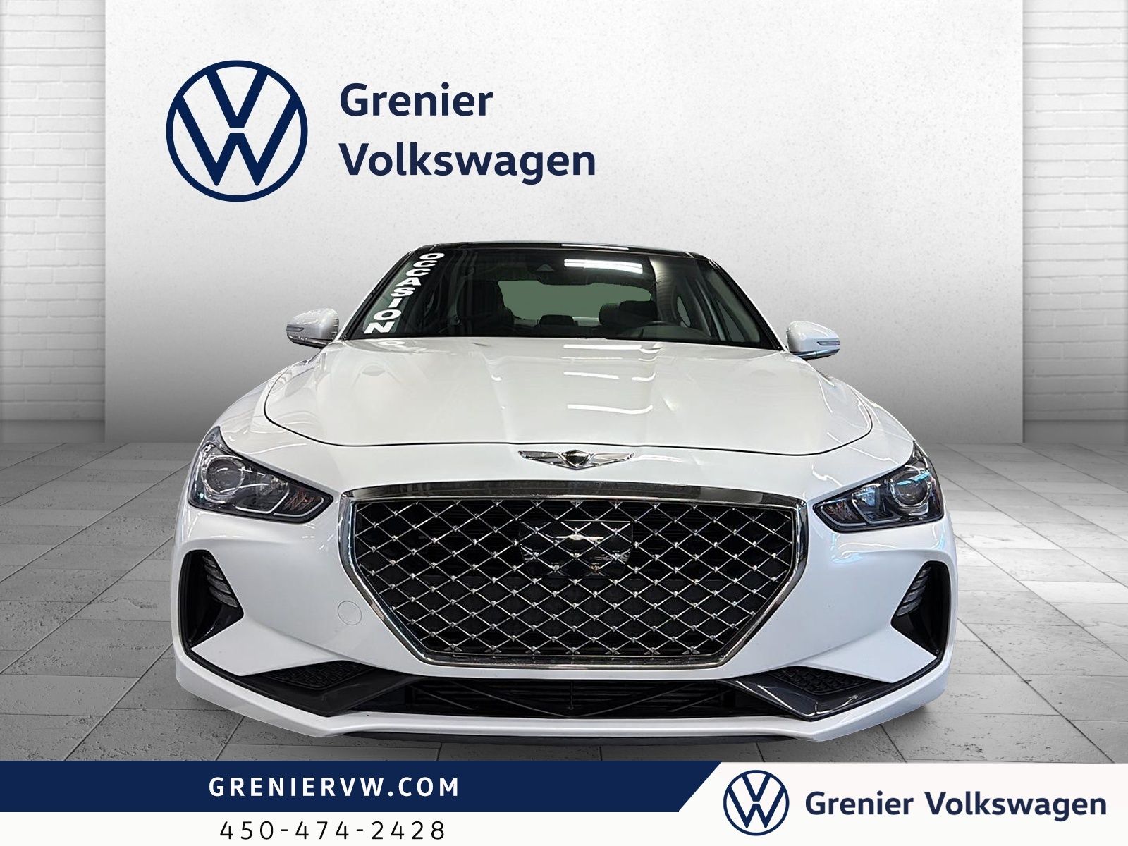 Photo 2020 GENESSIS G70 2.0T Advanced, Awd, Cuir, Toit, Carplay #2