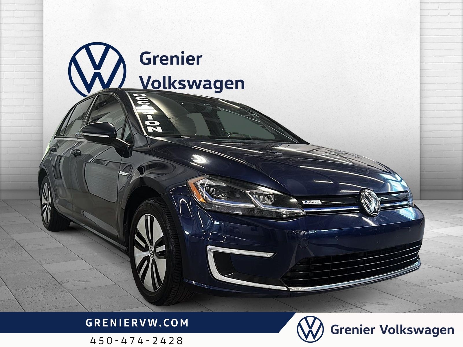 Photo Volkswagen e-Golf Comfortline, Tech pack, Cuir, Carplay 2019 #8