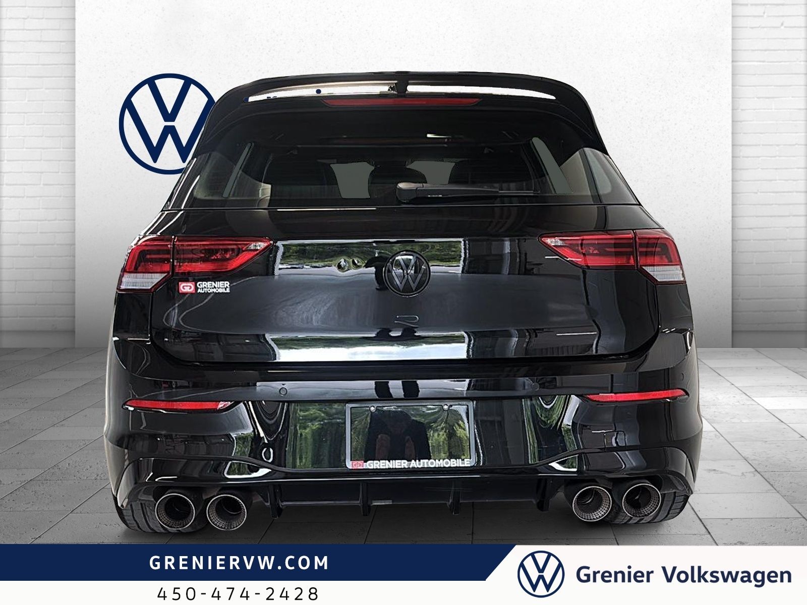 Photo 2025 Volkswagen Golf R Black Edition, 328hp, Akrapovic, Toit #6