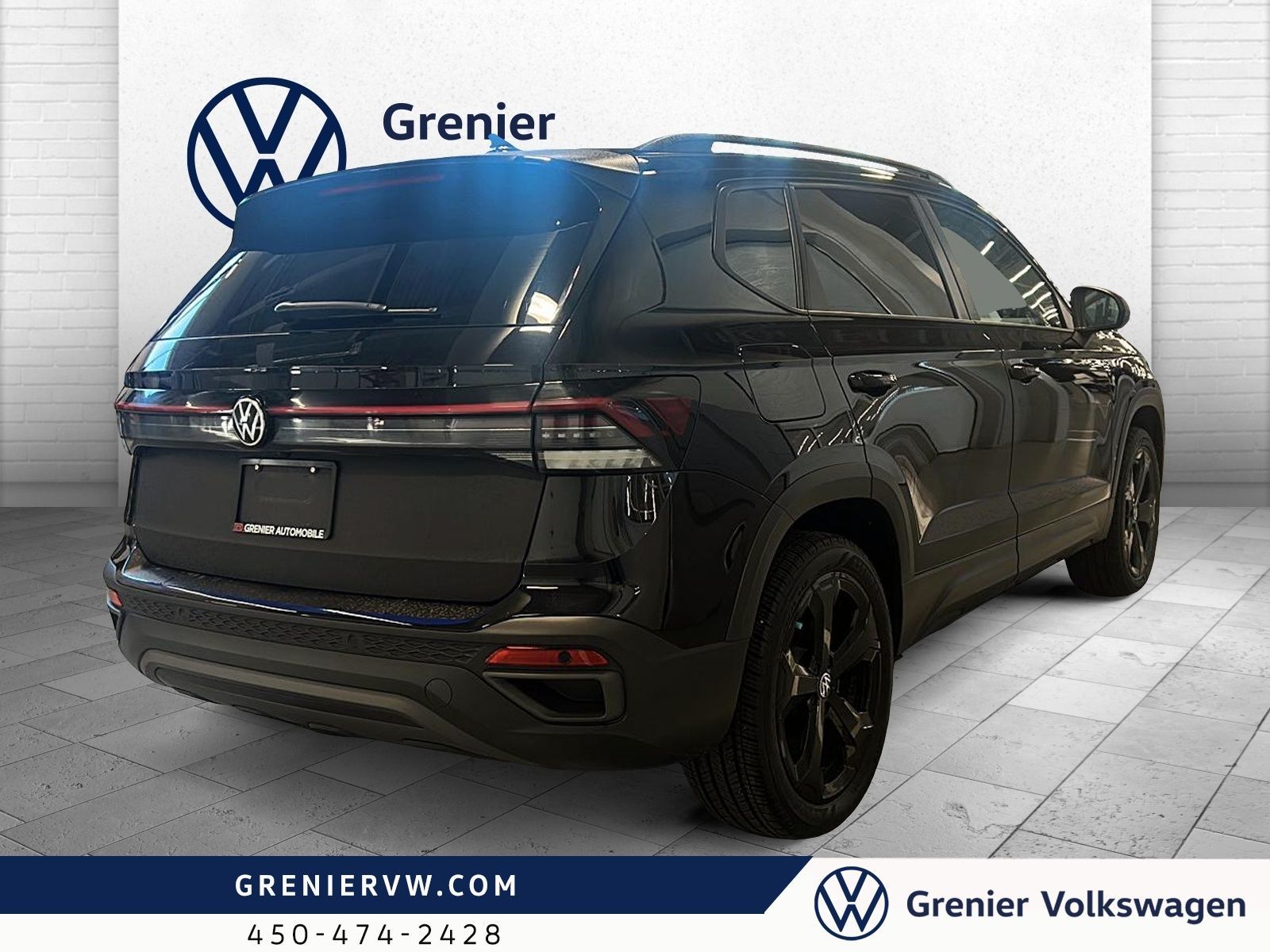 Photo 2025 Volkswagen TAOS Black Edition, Toit Pano, 4MOTION #6