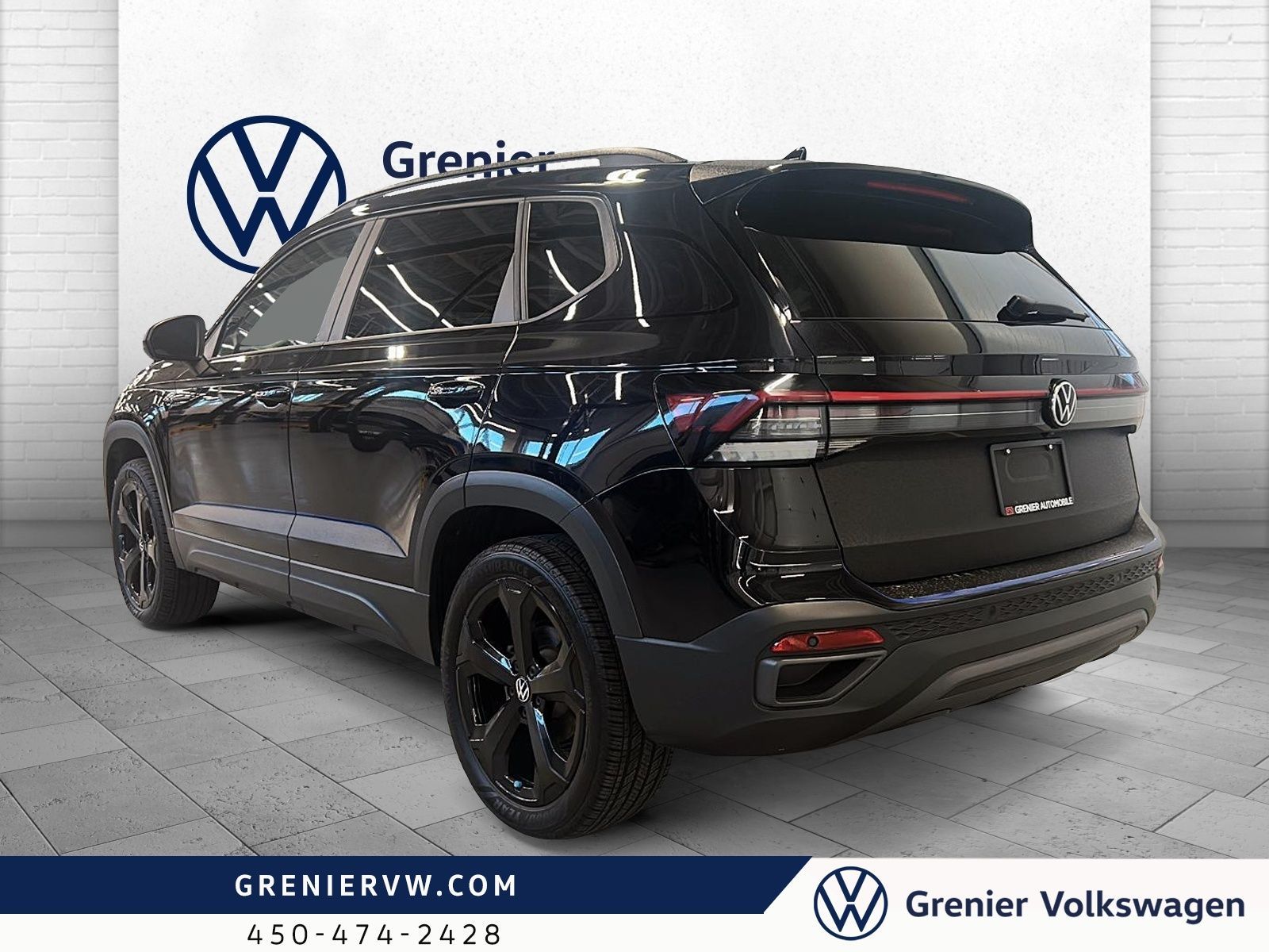 Photo 2025 Volkswagen TAOS Black Edition, Toit Pano, 4MOTION #5